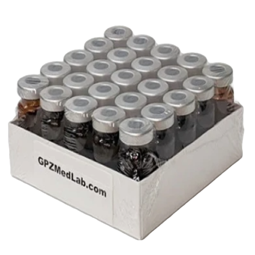 10 ML Sterile Amber Vial GPZ Med Lab