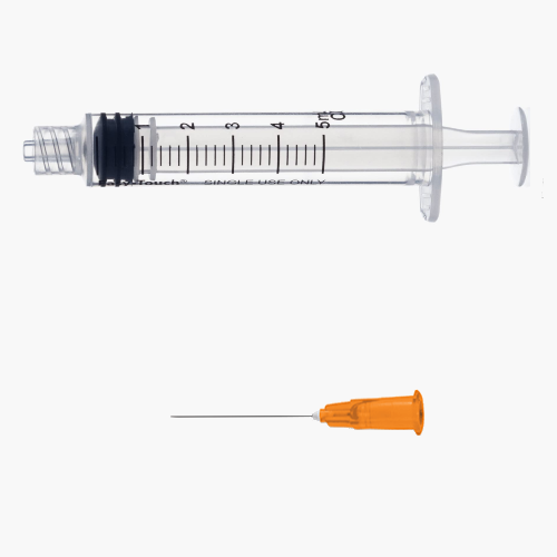 5 CC Syringe With Needle GPZ Med Lab